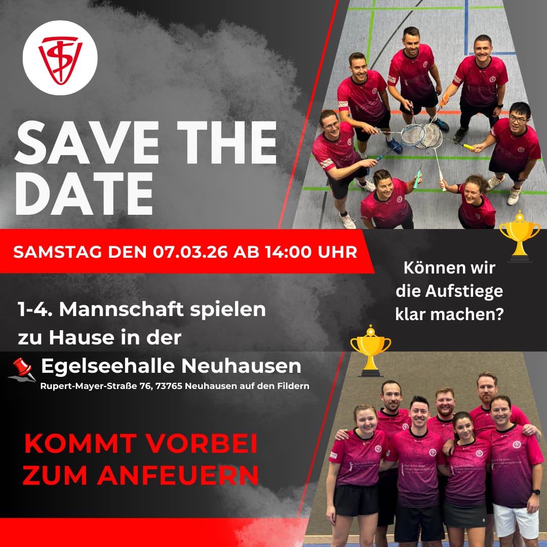 Heimspieltag am 07.03.2026 – Es geht um die Meisterschaft!